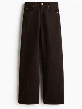 H&M Wide High Waist Jeans
